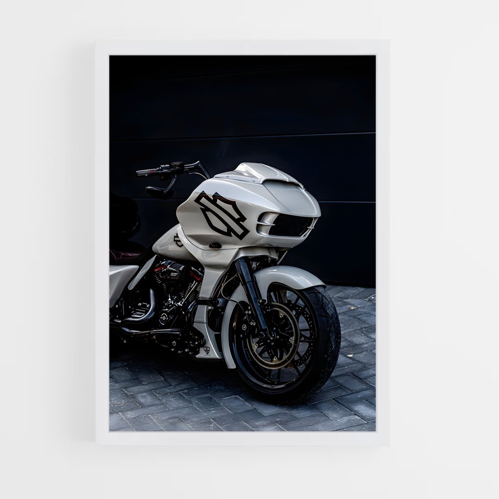 Poster Route Grise – affiche Harley-Davidson (vue 3)